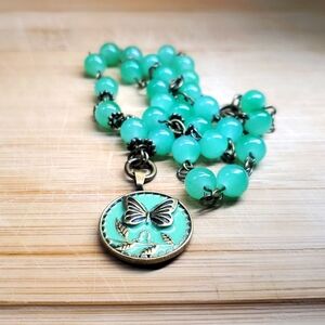 Handmade Butterfly Pendant Necklace